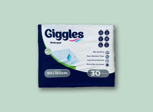Giggles aleze de unica folosinta, 90×180 cm, 30 buc